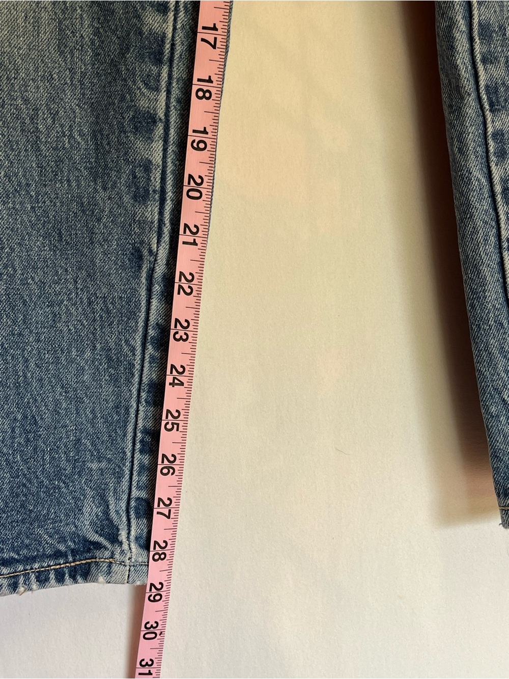 True Vintage Levi’s Brown Tab Acid Wash High Rise Mom Jeans USA 24x29 - Picture 8 of 13